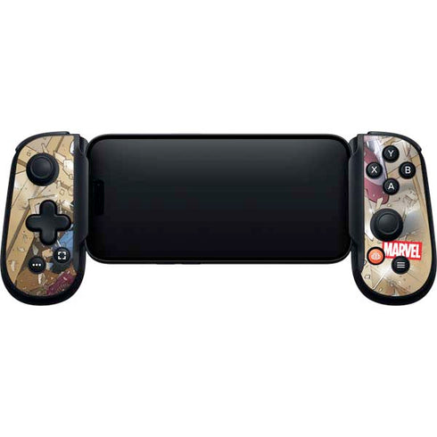 Marvel Captain America Epic Shield Break Backbone One for iPhone Game Controller Skin